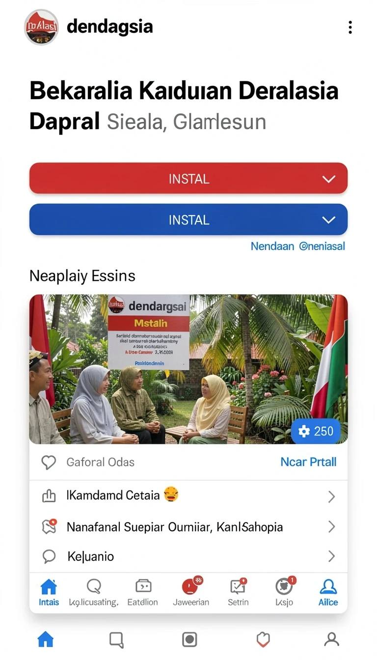Contoh tampilan putarmega APK Terbaru untuk Perangkat Android di Android