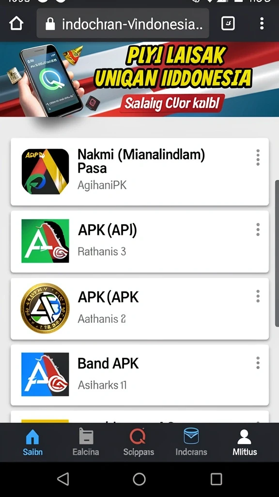 Contoh tampilan Unduh rr789 APK Gratis untuk Android di Android