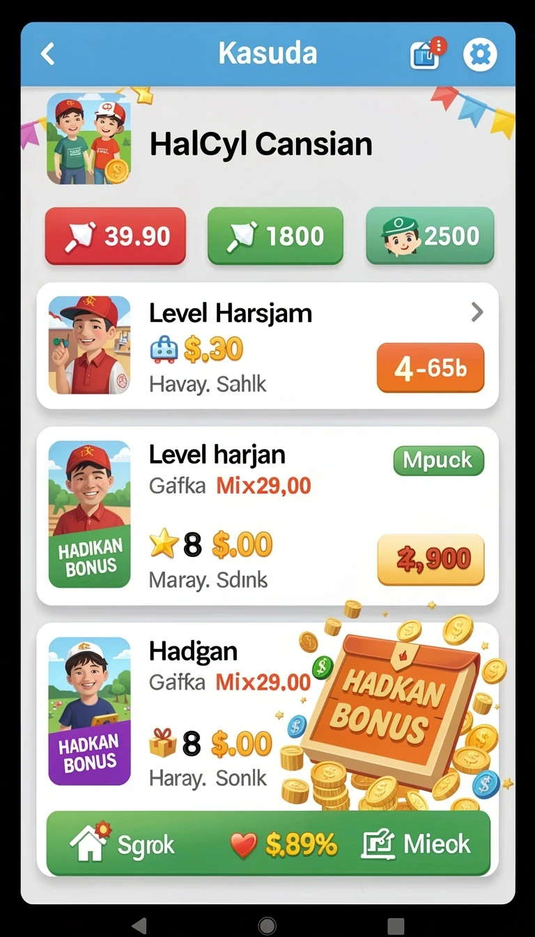 Contoh tampilan Aplikasi ina777 Terbaik untuk Android dan iOS di Android