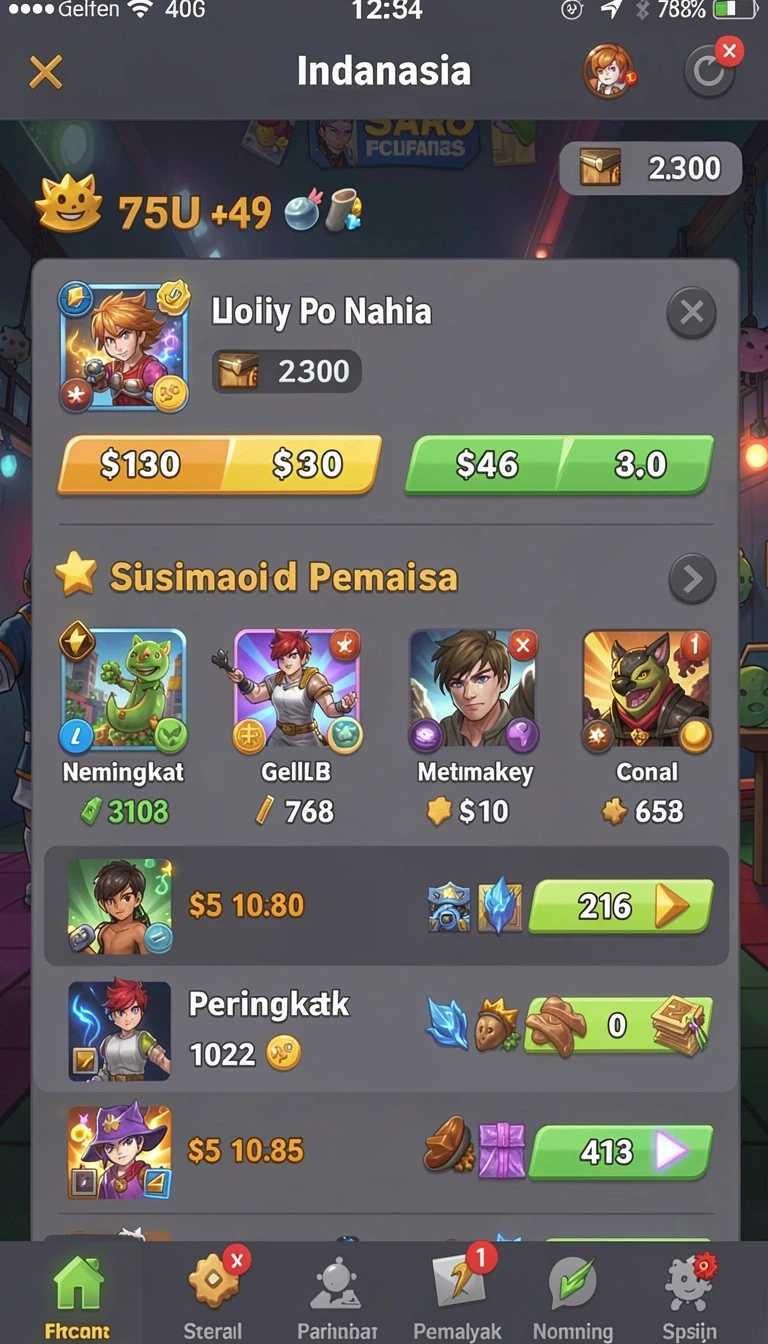 Contoh tampilan 777ag Versi Terbaru: Apa yang Baru? di Android
